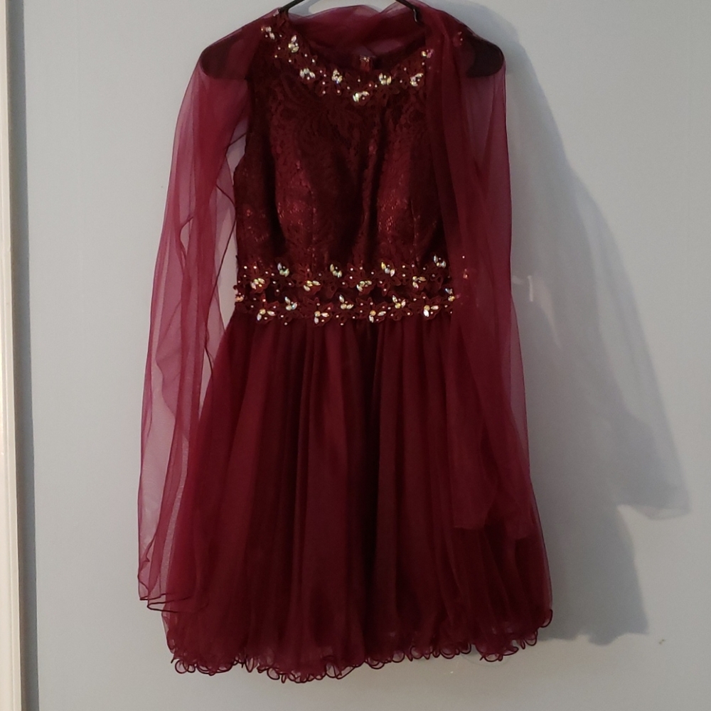 A beautiful homecoming dress